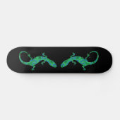 Skateboard Green Gecko (Horz)