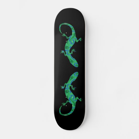 Skateboard Green Gecko (Recto)