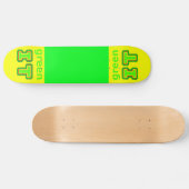Skateboard green IT Le MUSÉE gibsphotoart (Horz)