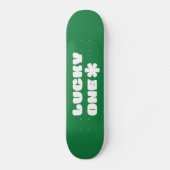 Skateboard Green Lucky One (Recto)