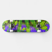 Skateboard Green Motion – Nature Abstraite (Horz)
