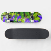 Skateboard Green Motion – Nature Abstraite (Horz)