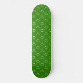 Skateboard Green Smile Motif Skate (Recto)