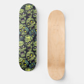 Skateboard Green Zombie Éffrayant Halloween Skate (Recto)