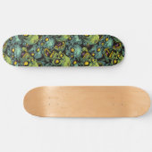 Skateboard Green Zombie Éffrayant Halloween Skate (Horz)