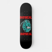 Skateboard Grenade Turquoise inimitable (Recto)