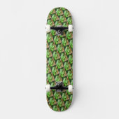 Skateboard Grenouille à arbre vert (Recto)