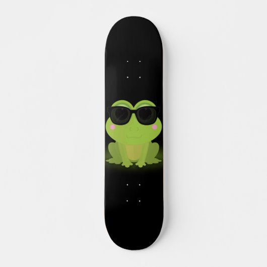 Skateboard Grenouille cool (Devant)