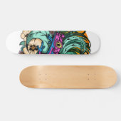 Skateboard Grenouille d'été (Horz)