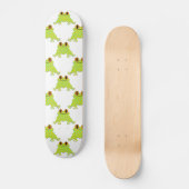 Skateboard Grenouille mignonne - Motif sans soudure (Recto)