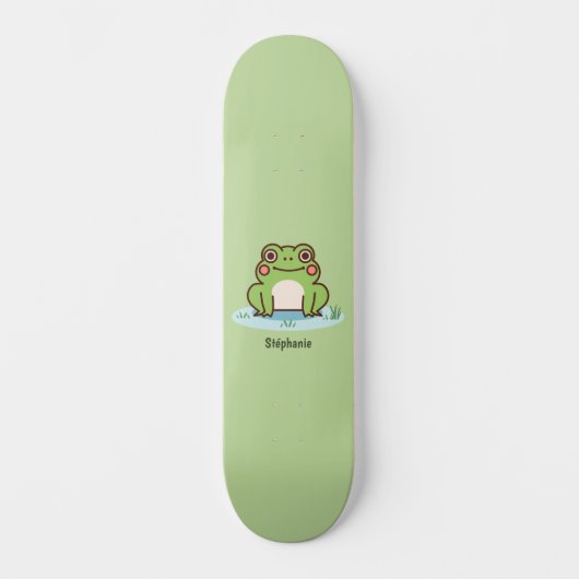 Skateboard Grenouille mûre (Recto)