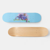 Skateboard Grenouille pourpre (Horz)