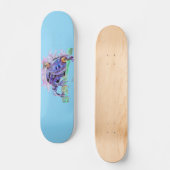 Skateboard Grenouille pourpre (Recto)