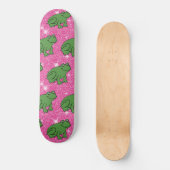 Skateboard Grenouille verte Animaux amphibiens Parties scinti (Recto)