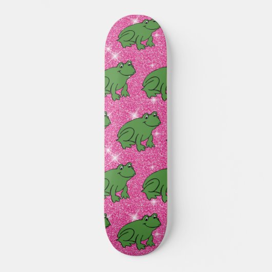 Skateboard Grenouille verte Animaux amphibiens Parties scinti (Recto)