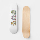 Skateboard Grenouilles (Recto)