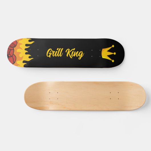 Skateboard Grill King Crown (Horz)
