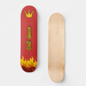 Skateboard Grill Queen Crown (Recto)
