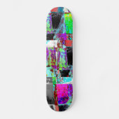Skateboard – Grille Abstraite (Recto)