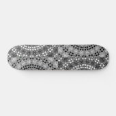Skateboard Grille de mandala réfléchie (Horz)