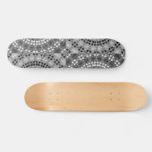 Skateboard Grille de mandala réfléchie (Horz)
