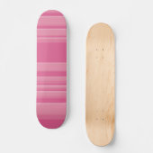Skateboard Grilles complexes en rose (Recto)