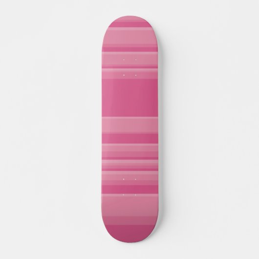 Skateboard Grilles complexes en rose (Devant)