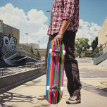 Skateboard Grilles de couverture mexicaines Serape Coloré Mex<br><div class="desc">Cette conception peut être personnalisée en choisissant l'option Modifier la conception. Vous pouvez également transférer sur d'autres objets. Contactez-moi à l'adresse colorflowcreations@gmail.com ou utilisez l'option conversation en haut de la page si vous souhaitez avoir cette conception sur un autre produit ou si vous avez besoin d'aide pour cette conception. Voir...</div>