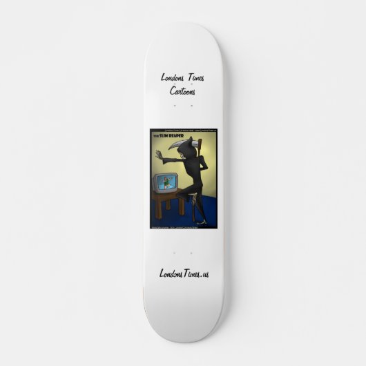 Skateboard Grim Reaper et Skythe Funny Skateboards (Devant)