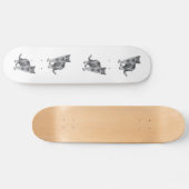 Skateboard Gris chaton (Horz)
