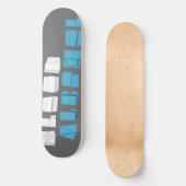 Skateboard Gris de Rudy (Recto)