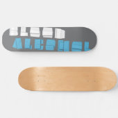 Skateboard Gris de Rudy (Horz)