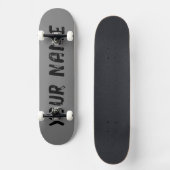 Skateboard Gris Frais (Recto)