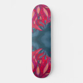 Skateboard gris rose (Recto)