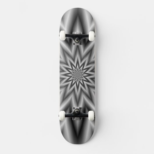 Skateboard Gris Star (Recto)