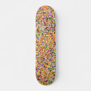 Skateboard Grit Glitter Fashion Multicolor Painting #2