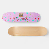 Skateboard Grizzly Bear Rose (Horz)