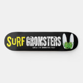 Skateboard Gromsters de surf entièrement noirs (Horz)