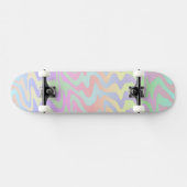 Skateboard Groovy Rétro Mod Boho Fantaisiste Tripant Vagues A (Horz)