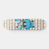 Skateboard Gros lard l'hippopotame (Horz)