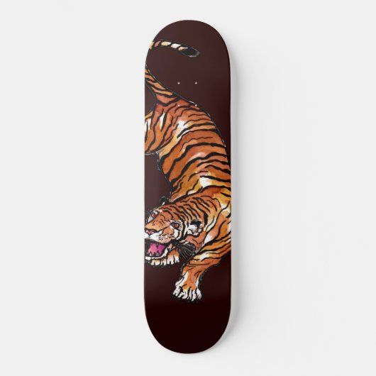 Skateboard Gros tigre (Recto)