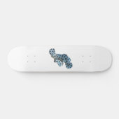 Skateboard Grouper - Conception abstraite - Découpe d'une pho (Horz)