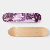 Skateboard Grues dans le jardin coréen (Horz)