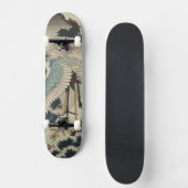 Skateboard Grues sur un pin couvert de neige Hokusai (Recto)