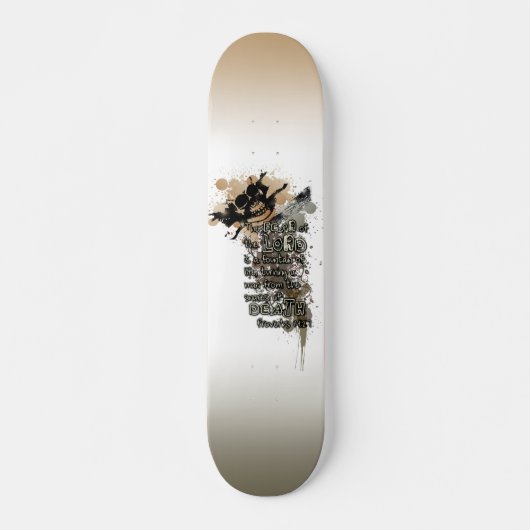 Skateboard Grunge chrétienne (Devant)