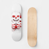 Skateboard Grunge Skull Motif (Recto)