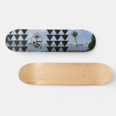 Skateboard GUAM RUN 671 Sceau de la rivière Hagatna (Horz)