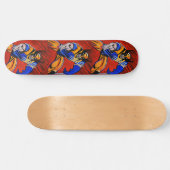 SKATEBOARD GUERRIER (Horz)