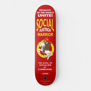 Skateboard Guerrier de justice sociale