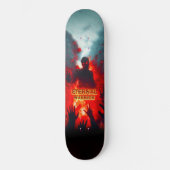 Skateboard Guerrier Éternel (Recto)